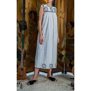 Carolina K Andi Midi dress Embroidered Size XS